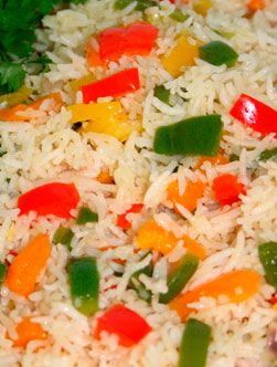 Rice with Vegetable Medley