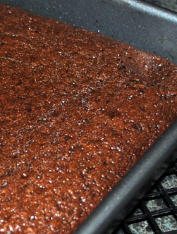 recette de Caribbean chocolate cake 