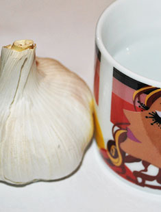 Garlic tea recipe