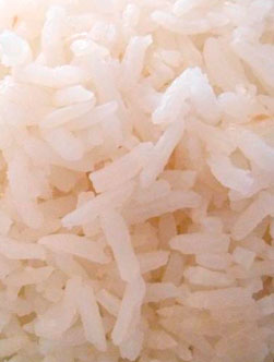 recette de White rice